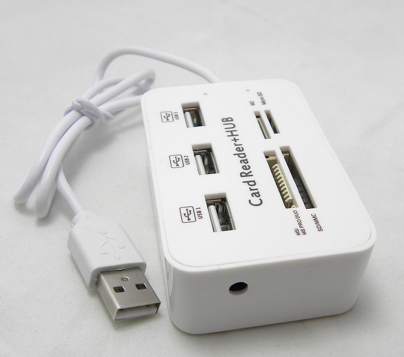 Multifunctional Card Reader and USB 2.0 Hub