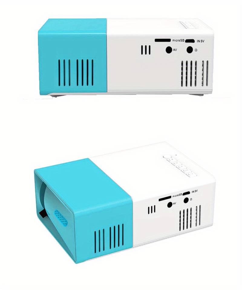 Mini Projector for Android/iOS/Windows - HDMI/USB/SD