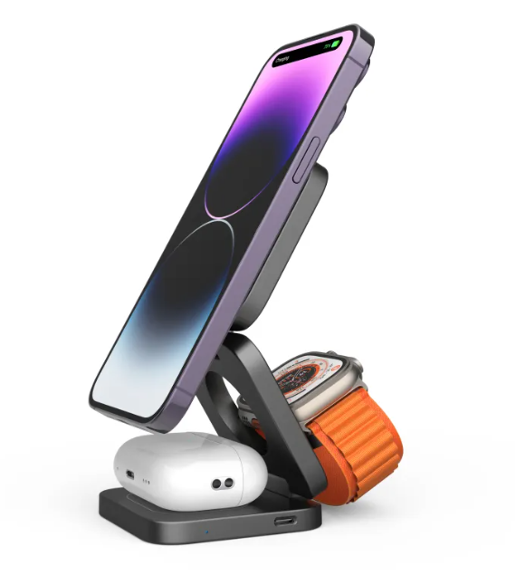 3-in-1 Magnetic Wireless Charger