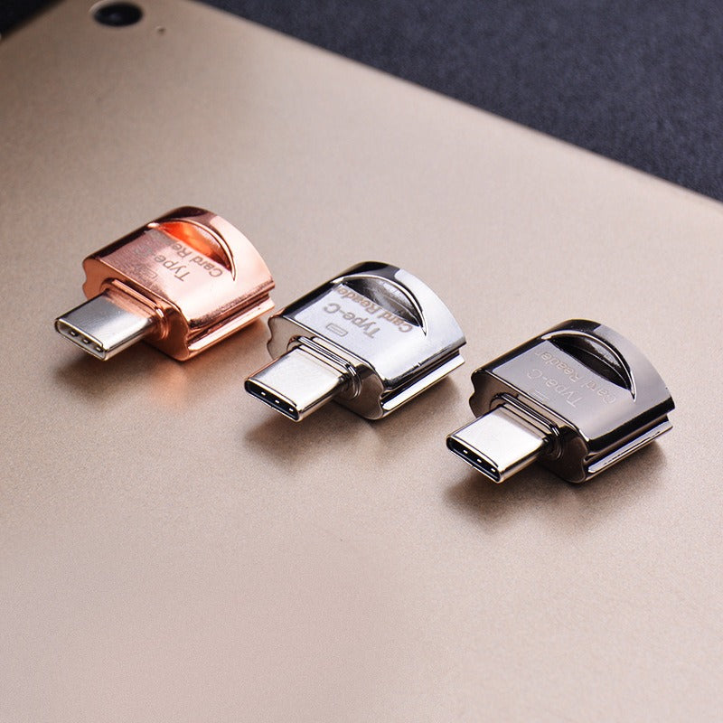 Type-C to Micro SD OTG Adapter for Phone and Laptop
