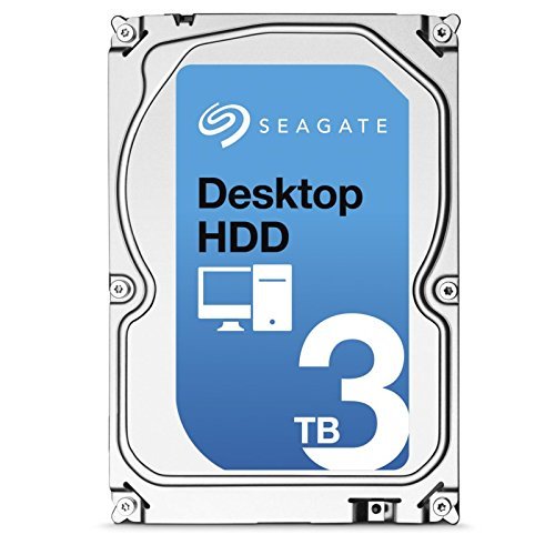 Seagate Barracuda 3TB 7200rpm SATA III Internal Hard Drive (ST3000DM001) (Renewed)