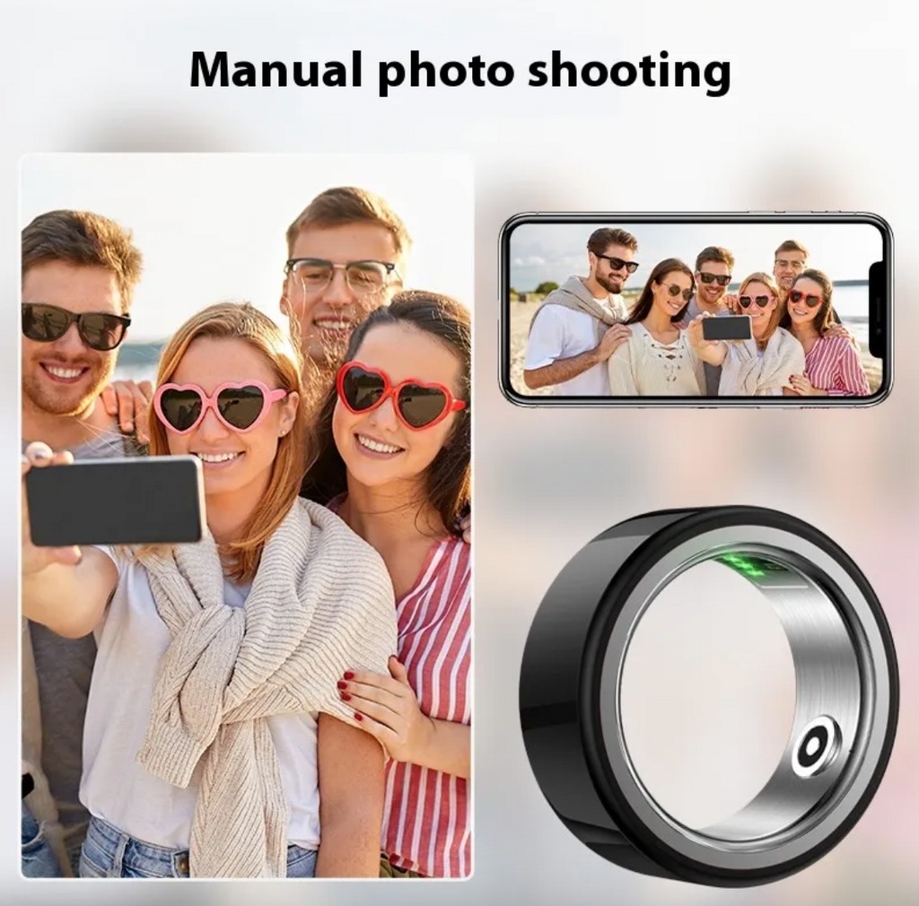 Ceramic Wellness Monitoring Ring