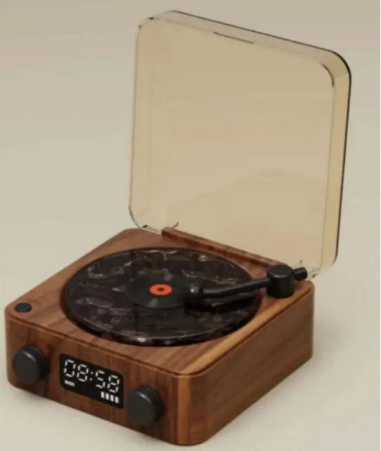 Retro Bluetooth Turntable Speaker