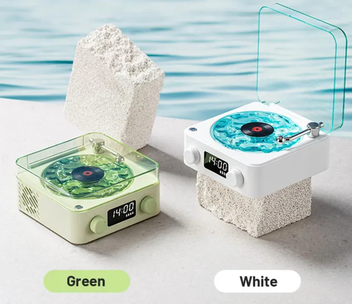 Retro Bluetooth Turntable Speaker