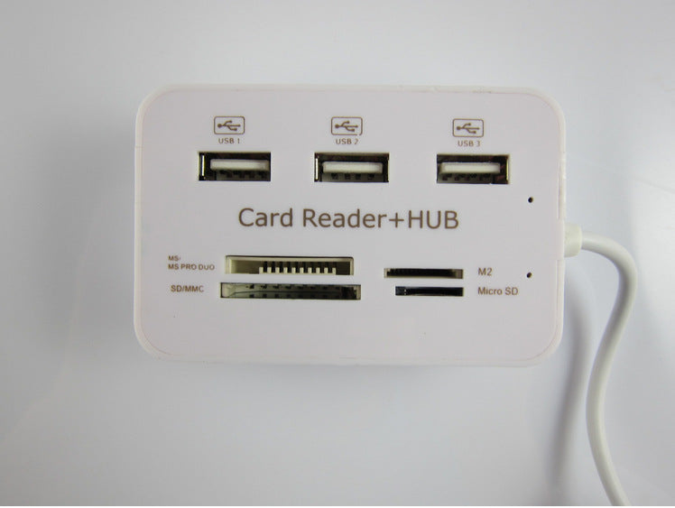 Multifunctional Card Reader and USB 2.0 Hub