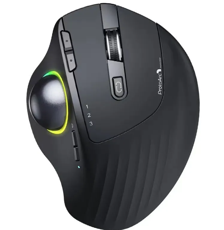 Battery Powered Trackball Mouse